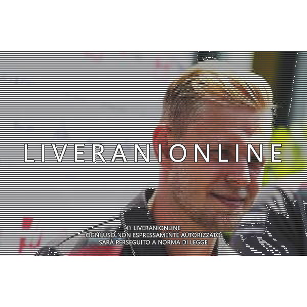 Kevin Magnussen (DEN) Haas F1 Team with the media. 19.07.2018. Formula 1 World Championship, Rd 11, German Grand Prix, Hockenheim, Germany, Preparation Day. / AGENZIA ALDO LIVERANI SAS - ITALY ONLY EDITORIAL USE ONLY - - F1 GP GERMANIA Hockenheim, Preparation Day 19.07.2018.