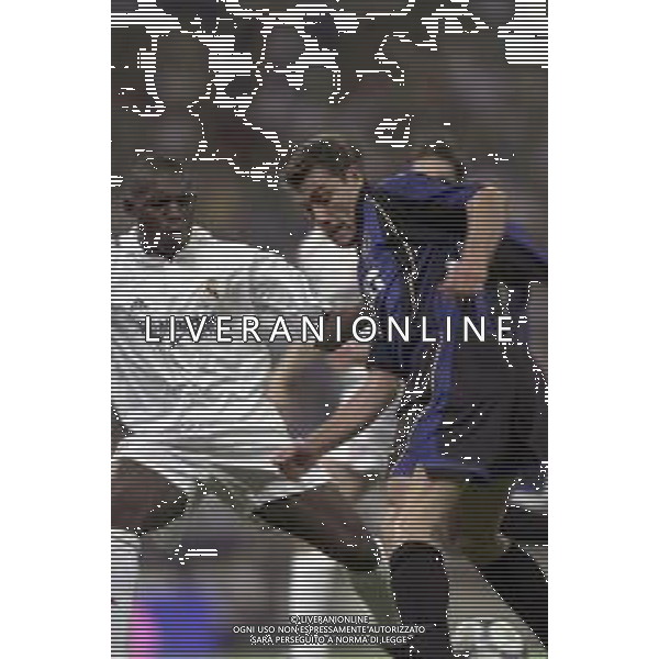 REAL MADRID - INTER TROFEO BERNABEU MADRID 14/08/2001 NELLA FOTO CHRISTIAN VIERI ©BAGNAI / AGENZIA ALDO LIVERANI