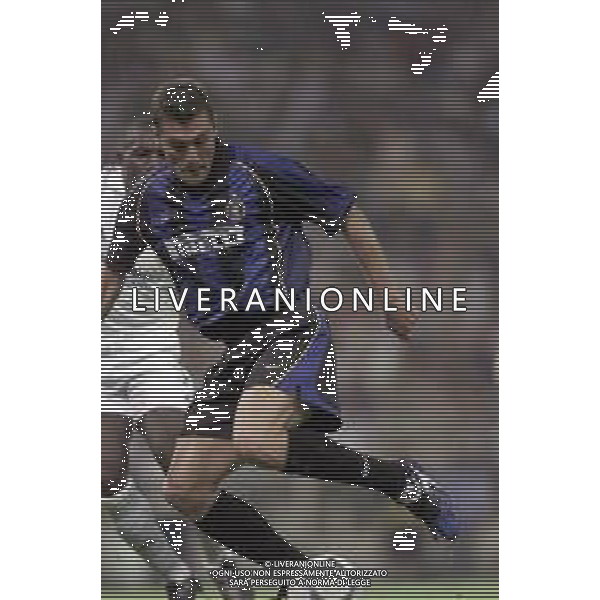 REAL MADRID - INTER TROFEO BERNABEU MADRID 14/08/2001 NELLA FOTO CHRISTIAN VIERI ©BAGNAI / AGENZIA ALDO LIVERANI