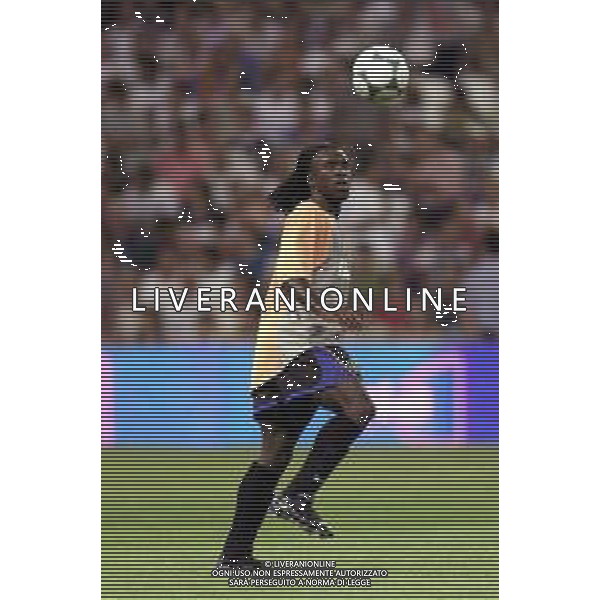 REAL MADRID - INTER TROFEO BERNABEU MADRID 14/08/2001 NELLA FOTO Clarence SEEDORF ©BAGNAI / AGENZIA ALDO LIVERANI