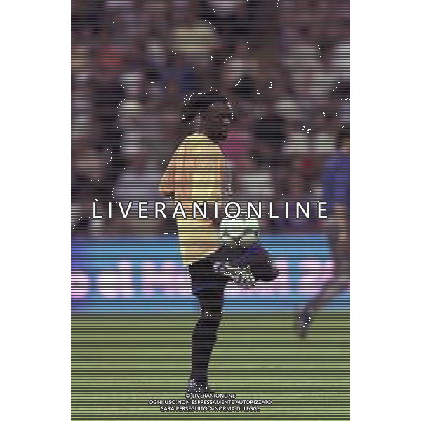 REAL MADRID - INTER TROFEO BERNABEU MADRID 14/08/2001 NELLA FOTO Clarence SEEDORF ©BAGNAI / AGENZIA ALDO LIVERANI