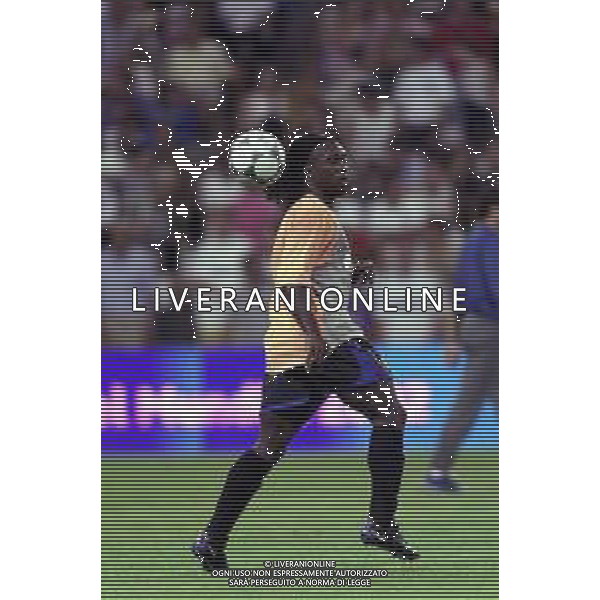 REAL MADRID - INTER TROFEO BERNABEU MADRID 14/08/2001 NELLA FOTO Clarence SEEDORF ©BAGNAI / AGENZIA ALDO LIVERANI