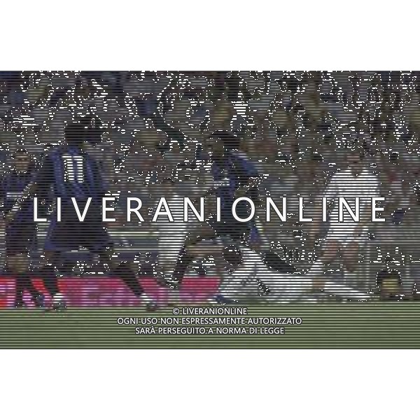 REAL MADRID - INTER TROFEO BERNABEU MADRID 14/08/2001 NELLA FOTO Clarence SEEDORF ©BAGNAI / AGENZIA ALDO LIVERANI