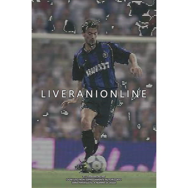 REAL MADRID - INTER TROFEO BERNABEU MADRID 14/08/2001 NELLA FOTO JONATAN BINOTTO ©BAGNAI / AGENZIA ALDO LIVERANI