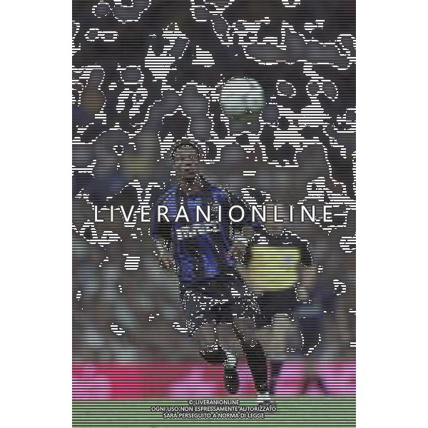 REAL MADRID - INTER TROFEO BERNABEU MADRID 14/08/2001 NELLA FOTO Mohamed Kallon ©BAGNAI / AGENZIA ALDO LIVERANI