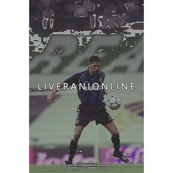 REAL MADRID - INTER TROFEO BERNABEU MADRID 14/08/2001 NELLA FOTO MARCO MATERAZZI ©BAGNAI / AGENZIA ALDO LIVERANI