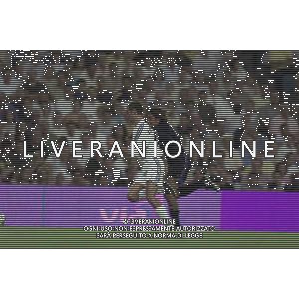 REAL MADRID - INTER TROFEO BERNABEU MADRID 14/08/2001 NELLA FOTO NICOLA VENTOLA ©BAGNAI / AGENZIA ALDO LIVERANI