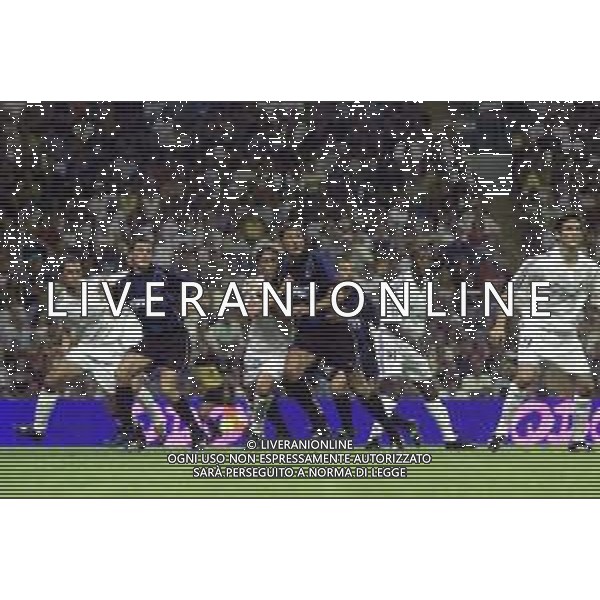 REAL MADRID - INTER TROFEO BERNABEU MADRID 14/08/2001 NELLA FOTO CHRISTIAN VIERI e MARCO MATERAZZI ©BAGNAI / AGENZIA ALDO LIVERANI