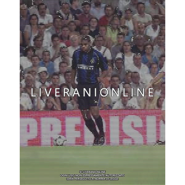 REAL MADRID - INTER TROFEO BERNABEU MADRID 14/08/2001 NELLA FOTO ADRIANO ©BAGNAI / AGENZIA ALDO LIVERANI