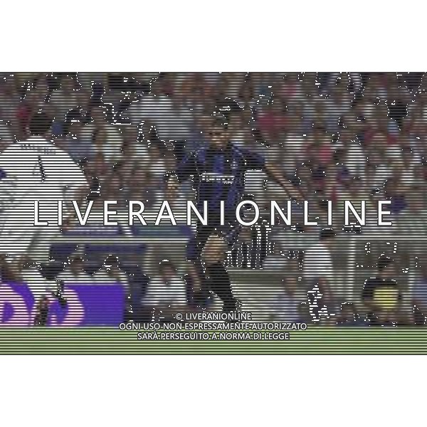 REAL MADRID - INTER TROFEO BERNABEU MADRID 14/08/2001 NELLA FOTO ADRIANO ©BAGNAI / AGENZIA ALDO LIVERANI