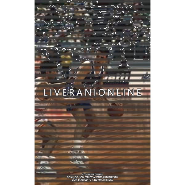 RETROSPETTIVA SASHA DJORDJEVIC BASKET NELLA FOTO SASHA DJORDJEVIC AG ALDO LIVERANI SAS