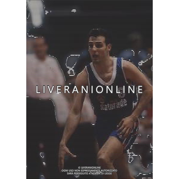 RETROSPETTIVA SASHA DJORDJEVIC BASKET NELLA FOTO SASHA DJORDJEVIC AG ALDO LIVERANI SAS