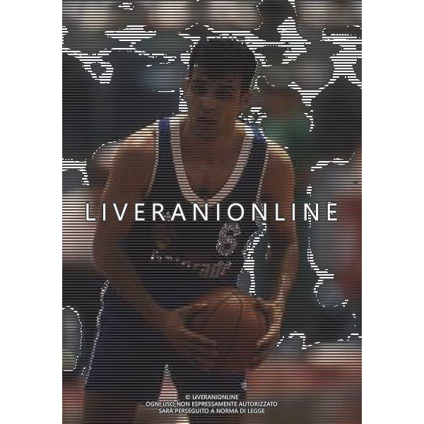 RETROSPETTIVA SASHA DJORDJEVIC BASKET NELLA FOTO SASHA DJORDJEVIC AG ALDO LIVERANI SAS
