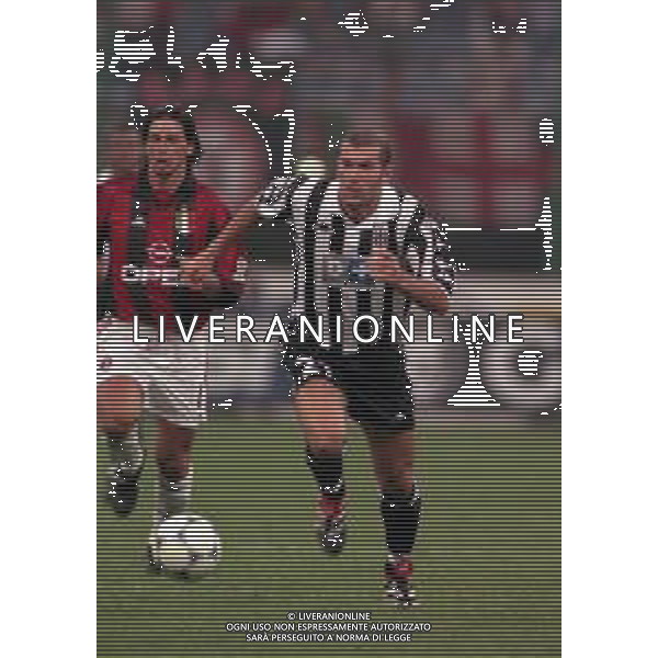 1999-2000 MILANO TROFEO LUIGI BERLUSCONI MILAN JUVENTUS NELLA FOTO ZINEDINE ZIDANE AG ALDO LIVERANI SAS