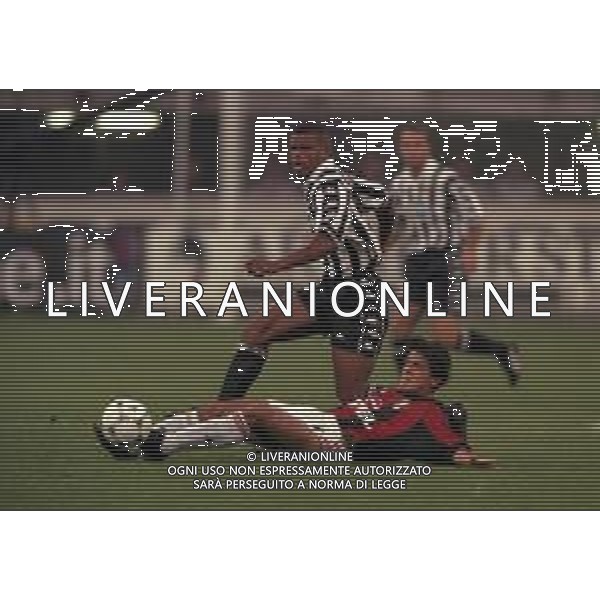 1999-2000 MILANO TROFEO LUIGI BERLUSCONI MILAN JUVENTUS NELLA FOTO SUNDAY OLISEH E GENNARO GATTUSO AG ALDO LIVERANI SAS