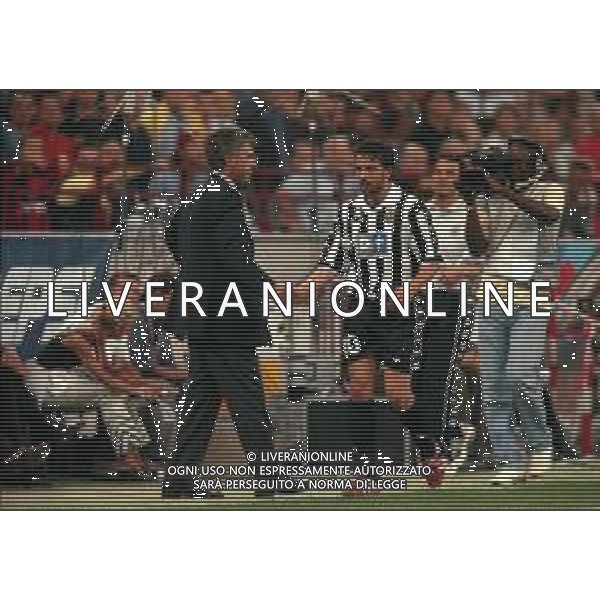 1999-2000 MILANO TROFEO LUIGI BERLUSCONI MILAN JUVENTUS NELLA FOTO CARLO ANCELOTTI E ALESSANDRO DEL PIERO AG ALDO LIVERANI SAS