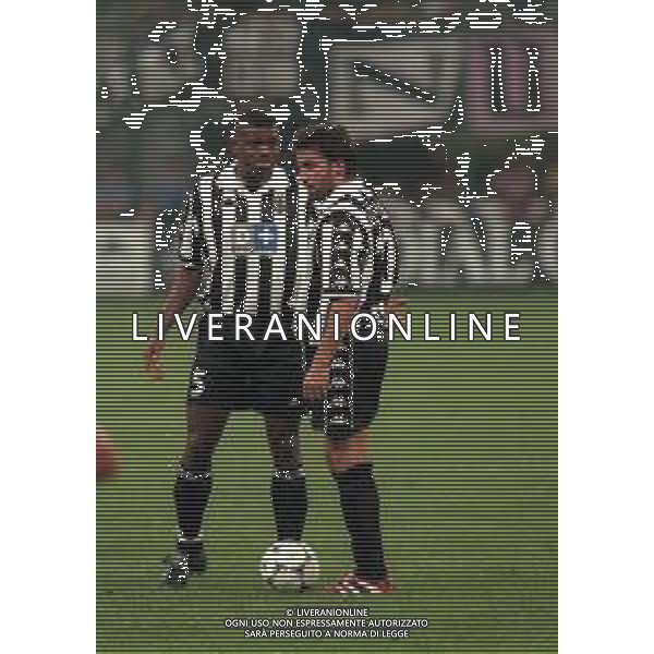 1999-2000 MILANO TROFEO LUIGI BERLUSCONI MILAN JUVENTUS NELLA FOTO SUNDAY OLIESH E ALESSANDRO DEL PIERO AG ALDO LIVERANI SAS