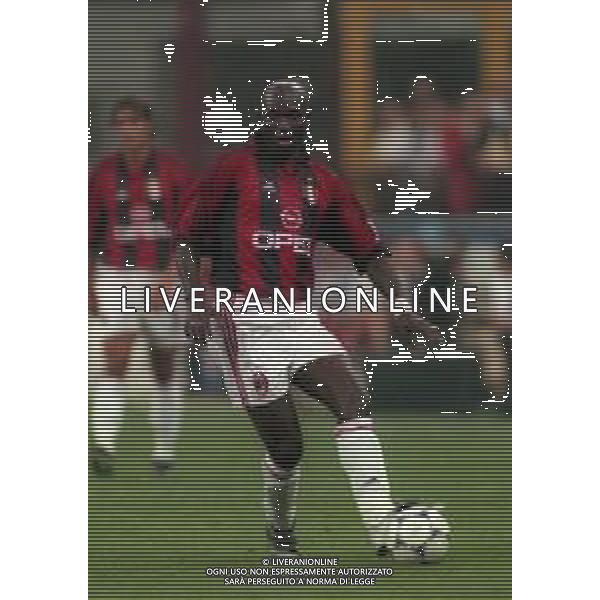 1999-2000 MILANO TROFEO LUIGI BERLUSCONI MILAN JUVENTUS NELLA FOTO GEORGE WEAH AG ALDO LIVERANI SAS