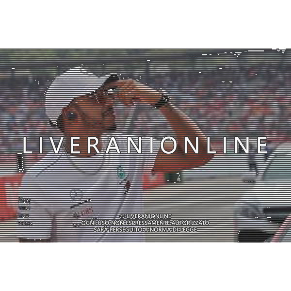 Lewis Hamilton (GBR) Mercedes AMG F1 on the drivers parade. 22.07.2018. Formula 1 World Championship, Rd 11, German Grand Prix, Hockenheim, Germany, Race Day. / AGENZIA ALDO LIVERANI SAS - ITALY ONLY EDITORIAL USE ONLY - F1 Gp Germania Gara 22.07.2018