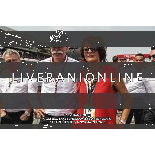 Dr. Dieter Zetsche (GER) Daimler AG CEO on the grid with wife Anne. 22.07.2018. Formula 1 World Championship, Rd 11, German Grand Prix, Hockenheim, Germany, Race Day. / AGENZIA ALDO LIVERANI SAS - ITALY ONLY EDITORIAL USE ONLY - F1 Gp Germania Gara 22.07.2018