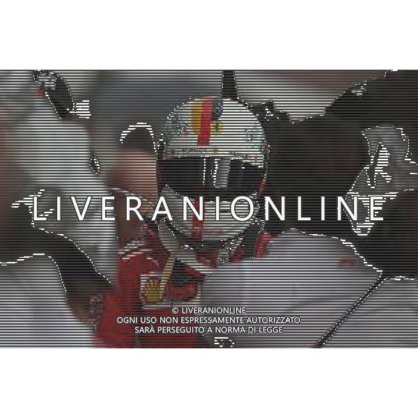 Sebastian Vettel (GER) Scuderia Ferrari 22.07.2018. Formula 1 World Championship, Rd 11, German Grand Prix, Hockenheim, Germany, Race Day. / AGENZIA ALDO LIVERANI SAS - ITALY ONLY EDITORIAL USE ONLY - F1 Gp Germania Gara 22.07.2018
