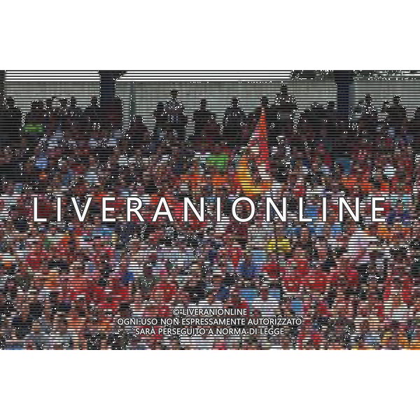 Fans in the grandstand. 22.07.2018. Formula 1 World Championship, Rd 11, German Grand Prix, Hockenheim, Germany, Race Day. / AGENZIA ALDO LIVERANI SAS - ITALY ONLY EDITORIAL USE ONLY - F1 Gp Germania Gara 22.07.2018