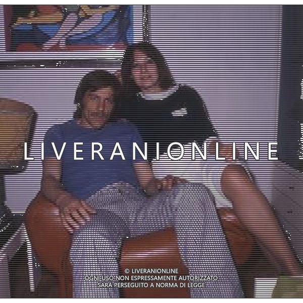 RETROSPETTIVA LAMBERTO BORANGA CALCIATORE NELLA FOTO LAMBERTO BORANGA CON LA FAMIGLIA AG ALDO LIVERANI SAS