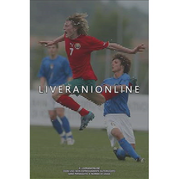 CAMPIONATO EUROPEO UNDER 17 ITALIA - BIELORUSSIA 05/05/2005 NELLA FOTO: SIVAKOU E GRECO FOTO GIANNI NUCCI/AG. ALDO LIVERANI