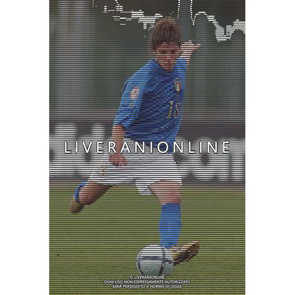 CAMPIONATO EUROPEO UNDER 17 ITALIA - BIELORUSSIA 05/05/2005 NELLA FOTO: RUSSOTTO FOTO GIANNI NUCCI/AG. ALDO LIVERANI