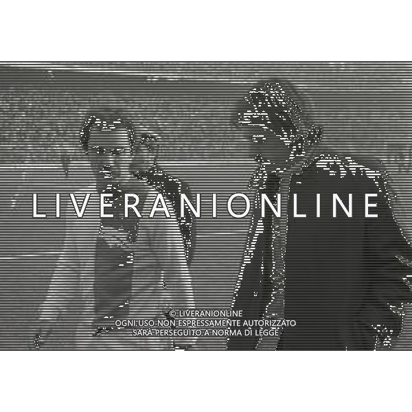 25-01-1981 MILANO CAMPIONATO DI CALCIO SERIE B MILAN PESCARA 0-0 NELLA FOTO MASSIMO SILVA CON ALDO AGROPPI AG ALDO LIVERANI SAS