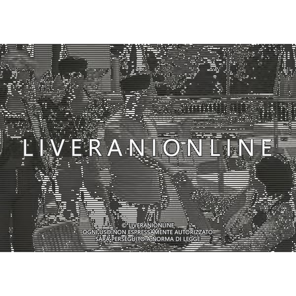 1971 TREISTE INCONTRO D\'ESTATE NELLA FOTO ADRIANO CELENTANO CON CLUDIO VILLA E IVA ZANICCHI AG ALDO LIVERANI SAS
