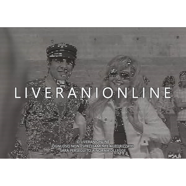 1971 TREISTE INCONTRO D\'ESTATE NELLA FOTO ADRIANO CELENTANO AG ALDO LIVERANI SAS