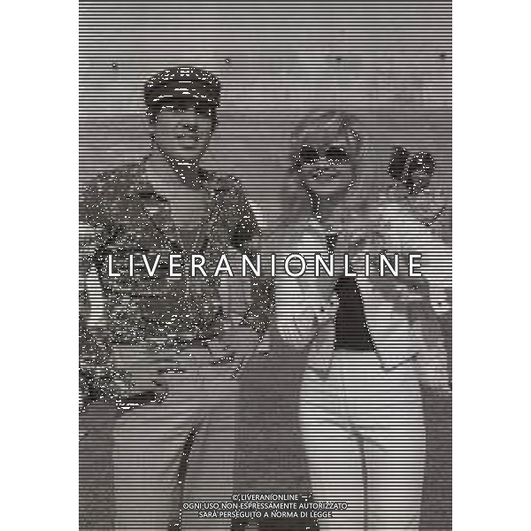 1971 TREISTE INCONTRO D\'ESTATE NELLA FOTO ADRIANO CELENTANO AG ALDO LIVERANI SAS