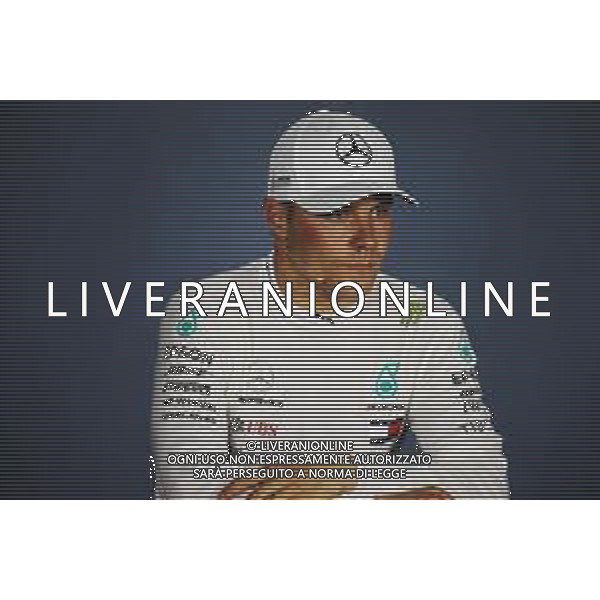 Valtteri Bottas (FIN) Mercedes AMG F1 in the post qualifying FIA Press Conference. 28.07.2018. Formula 1 World Championship, Rd 12, Hungarian Grand Prix, Budapest, Hungary, Qualifying Day. only italy-ag aldo liverani sas
