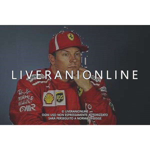 Kimi Raikkonen (FIN) Ferrari in the post qualifying FIA Press Conference. 28.07.2018. Formula 1 World Championship, Rd 12, Hungarian Grand Prix, Budapest, Hungary, Qualifying Day. only italy-ag aldo liverani sas