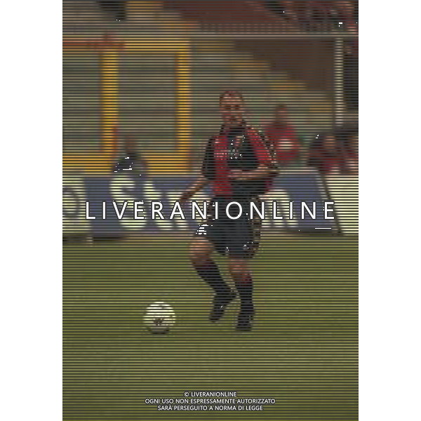 29-04-2001-GENOVA-CAMPIONATO DI CALCIO SERIE B GENOA PISTOIESE 0-0 NELLA FOTO GENNARO RUOTOLO AG ALDO LIVERANI SAS
