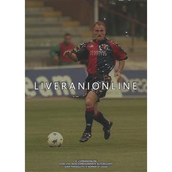 29-04-2001-GENOVA-CAMPIONATO DI CALCIO SERIE B GENOA PISTOIESE 0-0 NELLA FOTO GENNARO RUOTOLO AG ALDO LIVERANI SAS