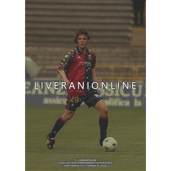 29-04-2001-GENOVA-CAMPIONATO DI CALCIO SERIE B GENOA PISTOIESE 0-0 NELLA FOTO STEFANO ROSSINI AG ALDO LIVERANI SAS