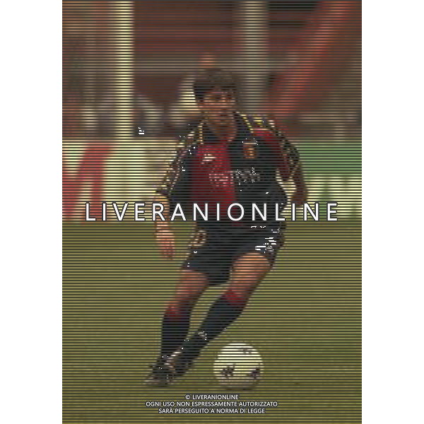 29-04-2001-GENOVA-CAMPIONATO DI CALCIO SERIE B GENOA PISTOIESE 0-0 NELLA FOTO ALESSANDRO MANETTI AG ALDO LIVERANI SAS