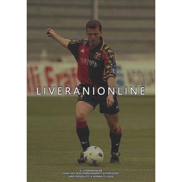 29-04-2001-GENOVA-CAMPIONATO DI CALCIO SERIE B GENOA PISTOIESE 0-0 NELLA FOTO DAMIANO MOSCARDI AG ALDO LIVERANI SAS