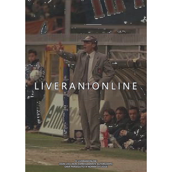 29-04-2001-GENOVA-CAMPIONATO DI CALCIO SERIE B GENOA PISTOIESE 0-0 NELLA FOTO ANDREA AGOSTINELLI ALLENATORE PISTOIESE AG ALDO LIVERANI SAS