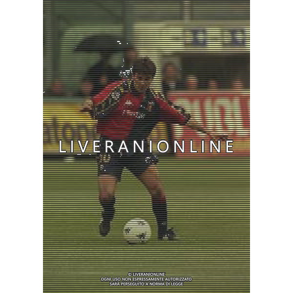 29-04-2001-GENOVA-CAMPIONATO DI CALCIO SERIE B GENOA PISTOIESE 0-0 NELLA FOTO ALESSANDRO MANETTI AG ALDO LIVERANI SAS