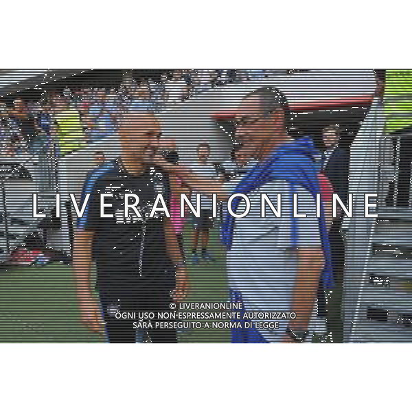 Amichevole estiva precampionato Nice (Francia) - 28.07.2018 Chelsea-Inter Milano Nella Foto: Luciano Spalletti e Maurizio Sarri /Ph.Cebrelli-Ag. Aldo Liverani