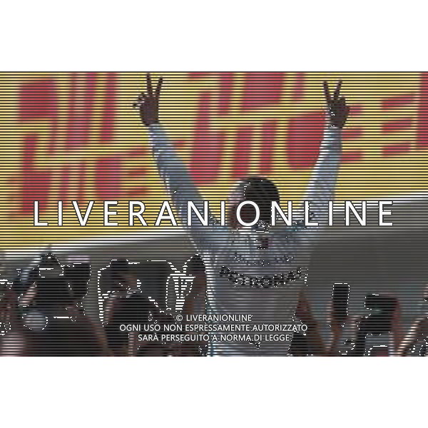 Lewis Hamilton (GBR) Mercedes AMG F1 29.07.2018. Formula 1 World Championship, Rd 12, Hungarian Grand Prix, Budapest, Hungary, Race Day. /AGENZIA ALDO LIVERANI SAS - ITALY ONLY - EDITORIAL USE ONLY - F1 GP UNGHERIA GARA 29.07.2018
