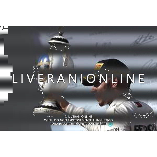 Lewis Hamilton (GBR) Mercedes AMG F1 29.07.2018. Formula 1 World Championship, Rd 12, Hungarian Grand Prix, Budapest, Hungary, Race Day. /AGENZIA ALDO LIVERANI SAS - ITALY ONLY - EDITORIAL USE ONLY - F1 GP UNGHERIA GARA 29.07.2018