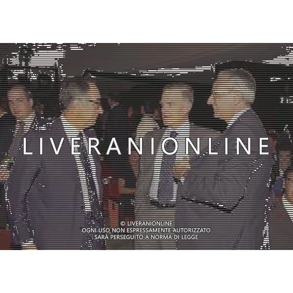 L’Oscar del calcio AIC 1999 fu la terza edizione dell\'Oscar del calcio AIC, la manifestazione in cui vengono premiati i protagonisti del calcio italiano dall\'Associazione Italiana Calciatori NELLA FOTO FRANCO CARRARO E SERGIO CAMPANA E FILIPPO GRASSIA AG ALDO LIVERANI SAS