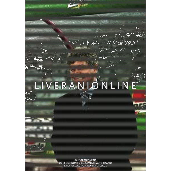 03-12-1998 ROMA COPPA ITALIA LAZIO INTER 2-1 NELLA FOTO MIRCEA LUCESCU ALLENATORE INTER AG ALDO LIVERANI SAS