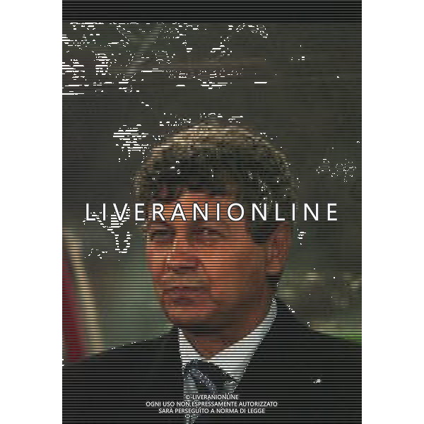 03-12-1998 ROMA COPPA ITALIA LAZIO INTER 2-1 NELLA FOTO MIRCEA LUCESCU ALLENATORE INTER AG ALDO LIVERANI SAS