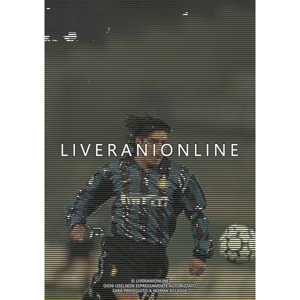 03-12-1998 ROMA COPPA ITALIA LAZIO INTER 2-1 NELLA FOTO IVAN ZAMORANO AG ALDO LIVERANI SAS