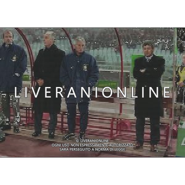 03-12-1998 ROMA COPPA ITALIA LAZIO INTER 2-1 NELLA FOTO MIRCEA LUCESCU ALLENATORE INTER AG ALDO LIVERANI SAS
